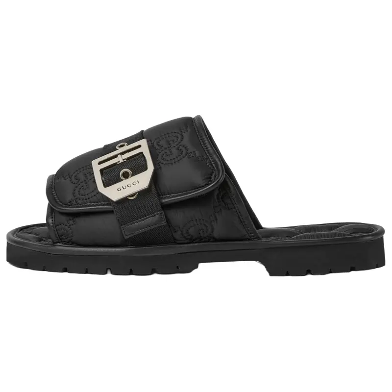 Gucci Gg Slide Sandal 'Black'