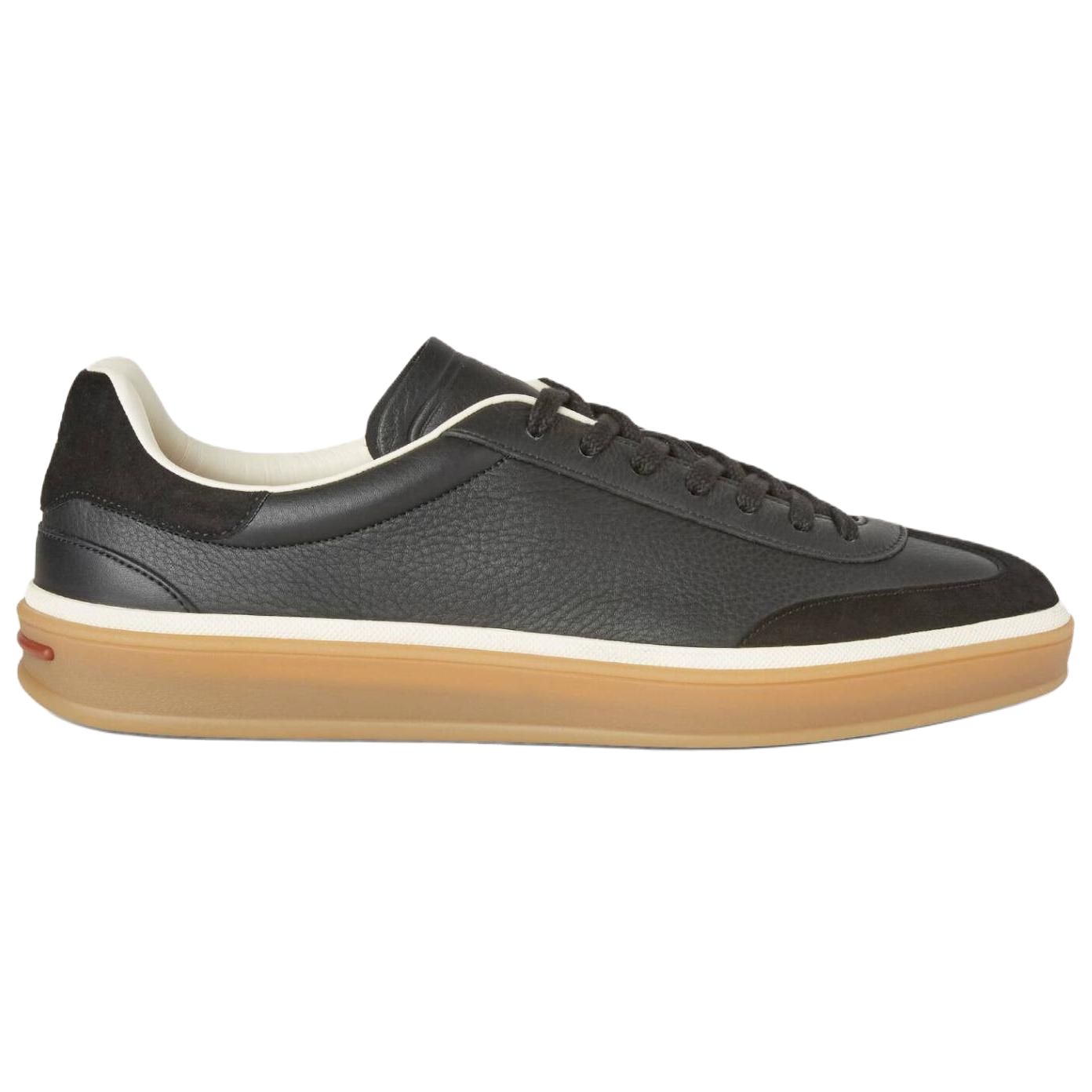 Loro Piana Low top Skateboard Shoes Men's Black