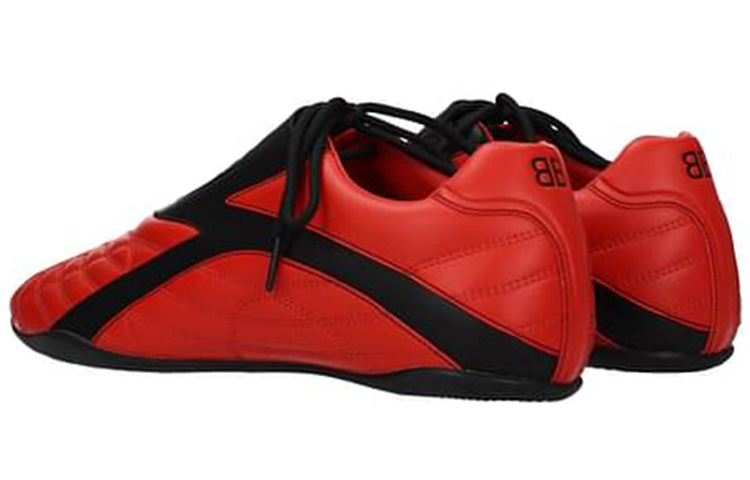 Мужские кроссовки Balenciaga Zen (черно-красные) — фото 3