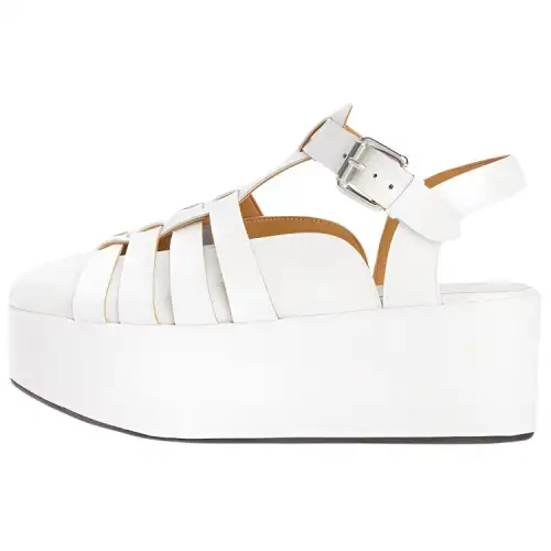 LOEWE Roman Sandals Women's Cotton White