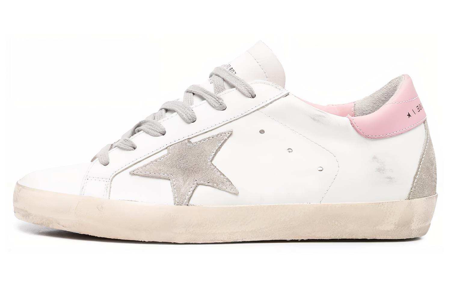 Женские кеды Golden Goose Super-Star (белые)