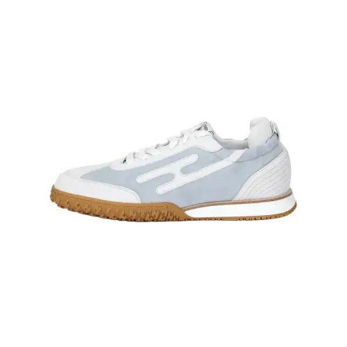 HERMES Jet Low top Casual Shoes 2.2cm Women's Blue Gray
