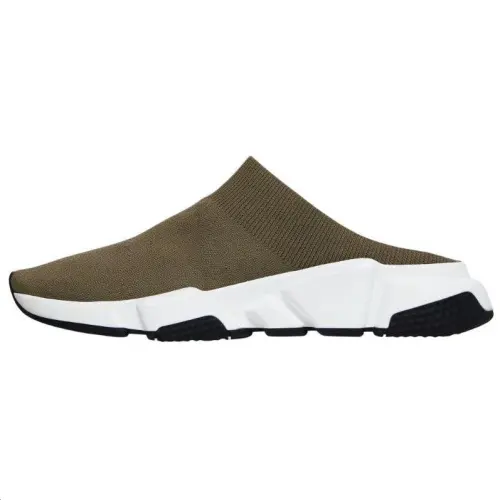 Balenciaga Closed Toe Slippers Men's Green