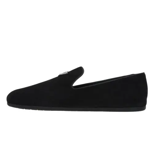 PRADA Men's Casual Shoes Men's Low Top Black