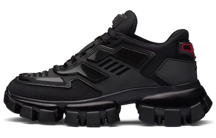 Женские кроссовки Prada Cloudbust Thunder (черные)