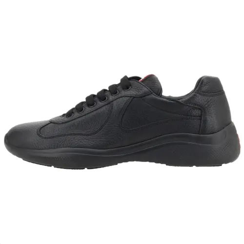 PRADA Low top Casual Shoes Men's Black