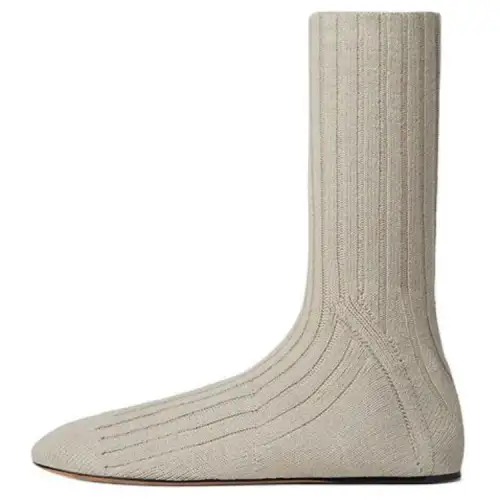 Bottega Veneta Domenica Ankle Boots Men's Gray