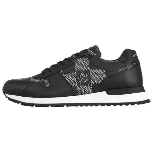 LOUIS VUITTON Run Away Low top Casual Shoes Men's Black