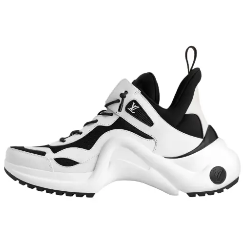 LOUIS VUITTON Archlight Low top Chunky Sneakers 5cm Women's Black White