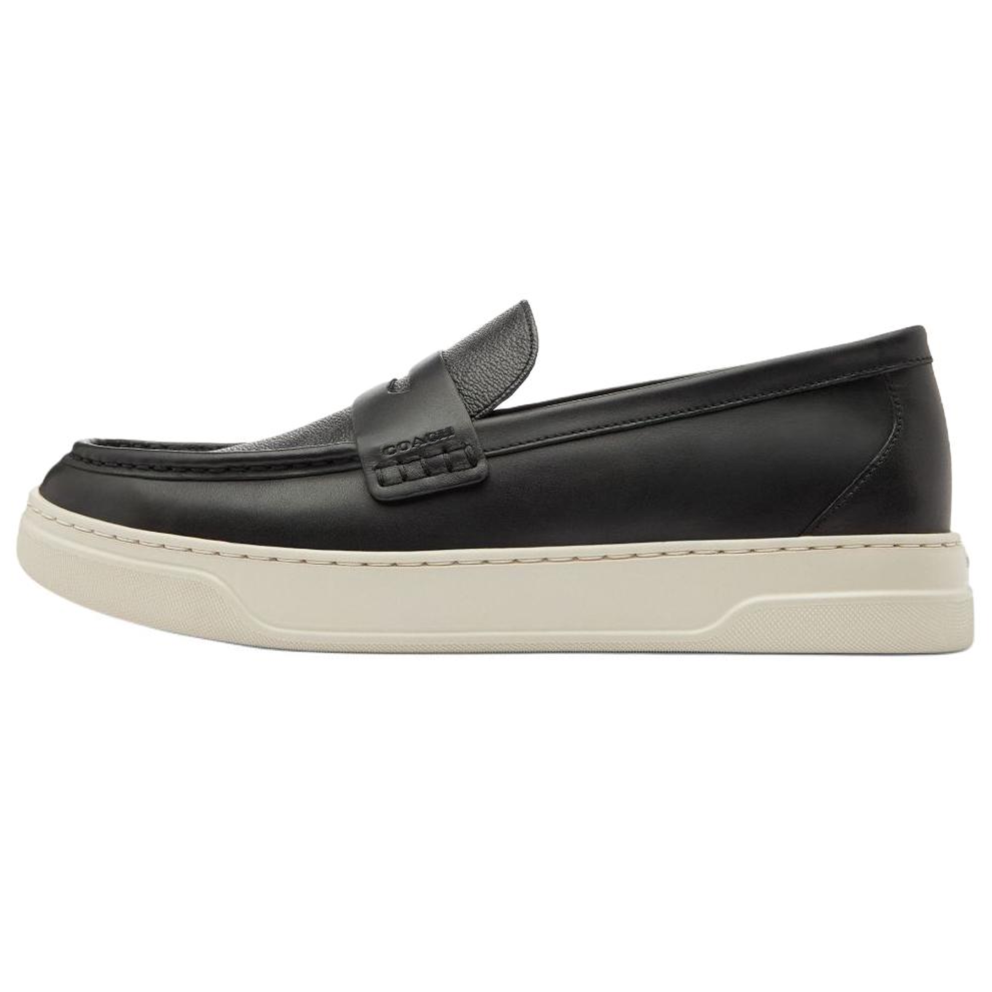 Мужские лоферы COACH Hybrid Loafers (угольно-черные)
