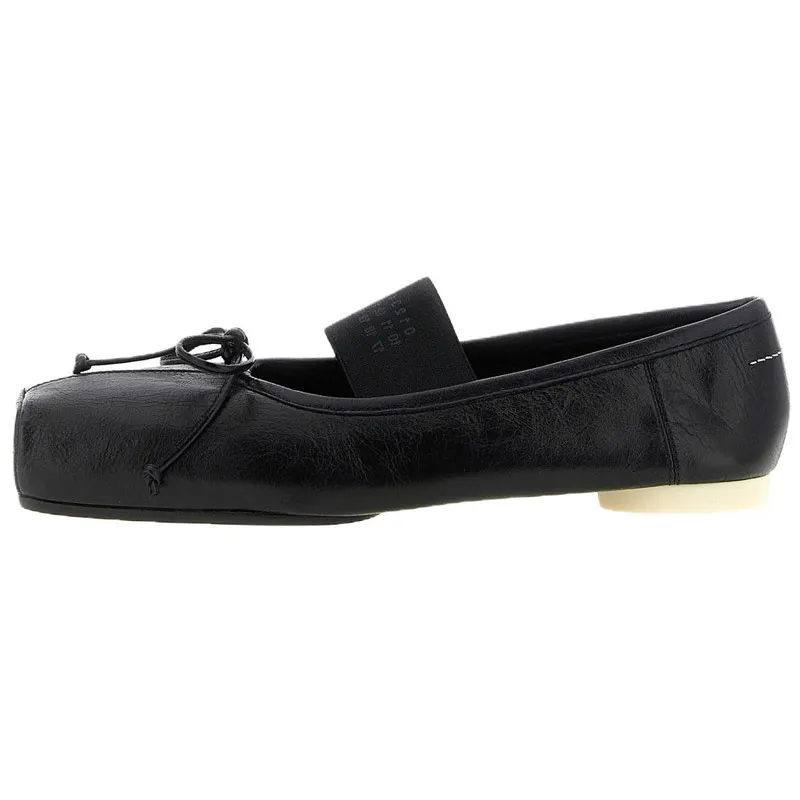 MM6 Maison Margiela tie-detail ballet flats Women's