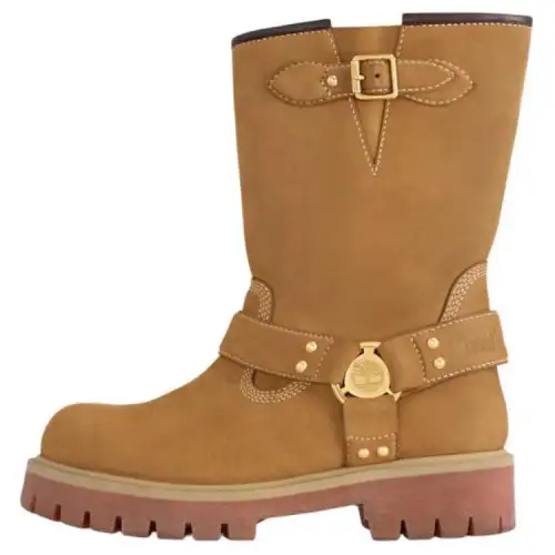 Timberland x LOUIS VUITTON Ankle Boots Men's Light Umber