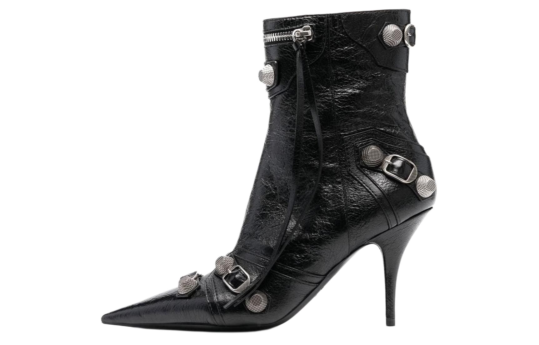 Balenciaga Cagole Heeled Boots Women's
