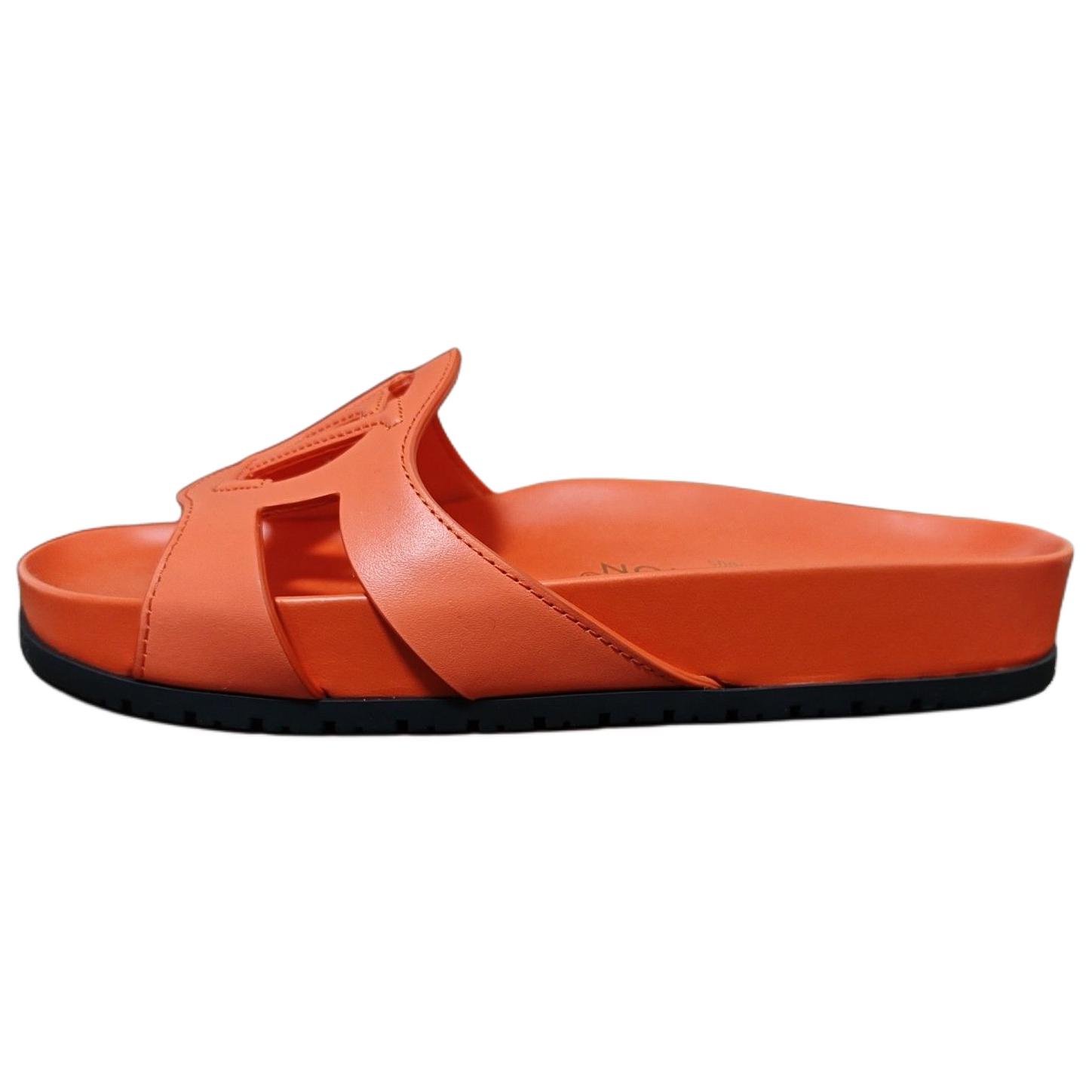 LOUIS VUITTON Isola Slide Slippers Women's Orange