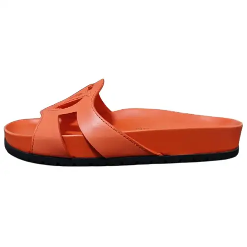 LOUIS VUITTON Isola Slide Slippers Women's Orange