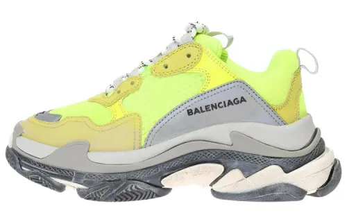 Balenciaga Triple S Trainer 'Yellow Fluo' Women's