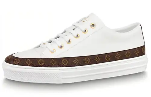 LOUIS VUITTON Stellar Sneakers 'White With Monogram Deco' Women's