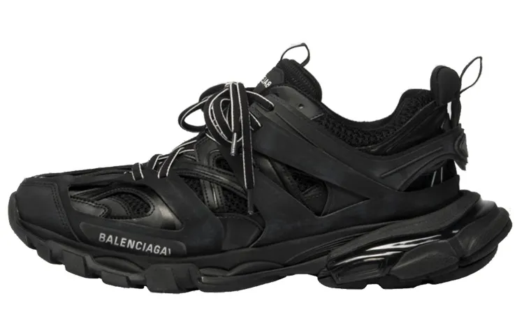 Balenciaga Track Low top Chunky Sneakers Men's Black