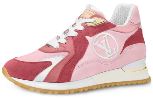LOUIS VUITTON Lv Run Away Sports Shoes Pink Women's