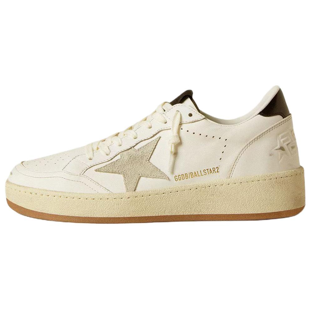 Мужские кеды Golden Goose Ball Star (белые)