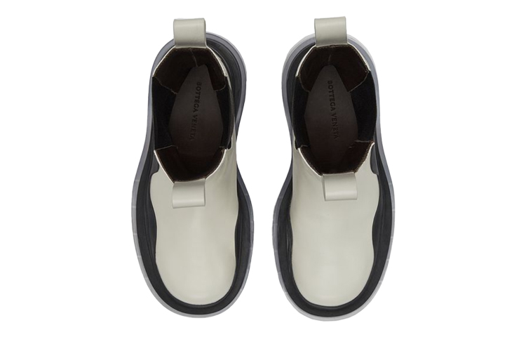 Bottega Veneta Chelsea Boots Women's White