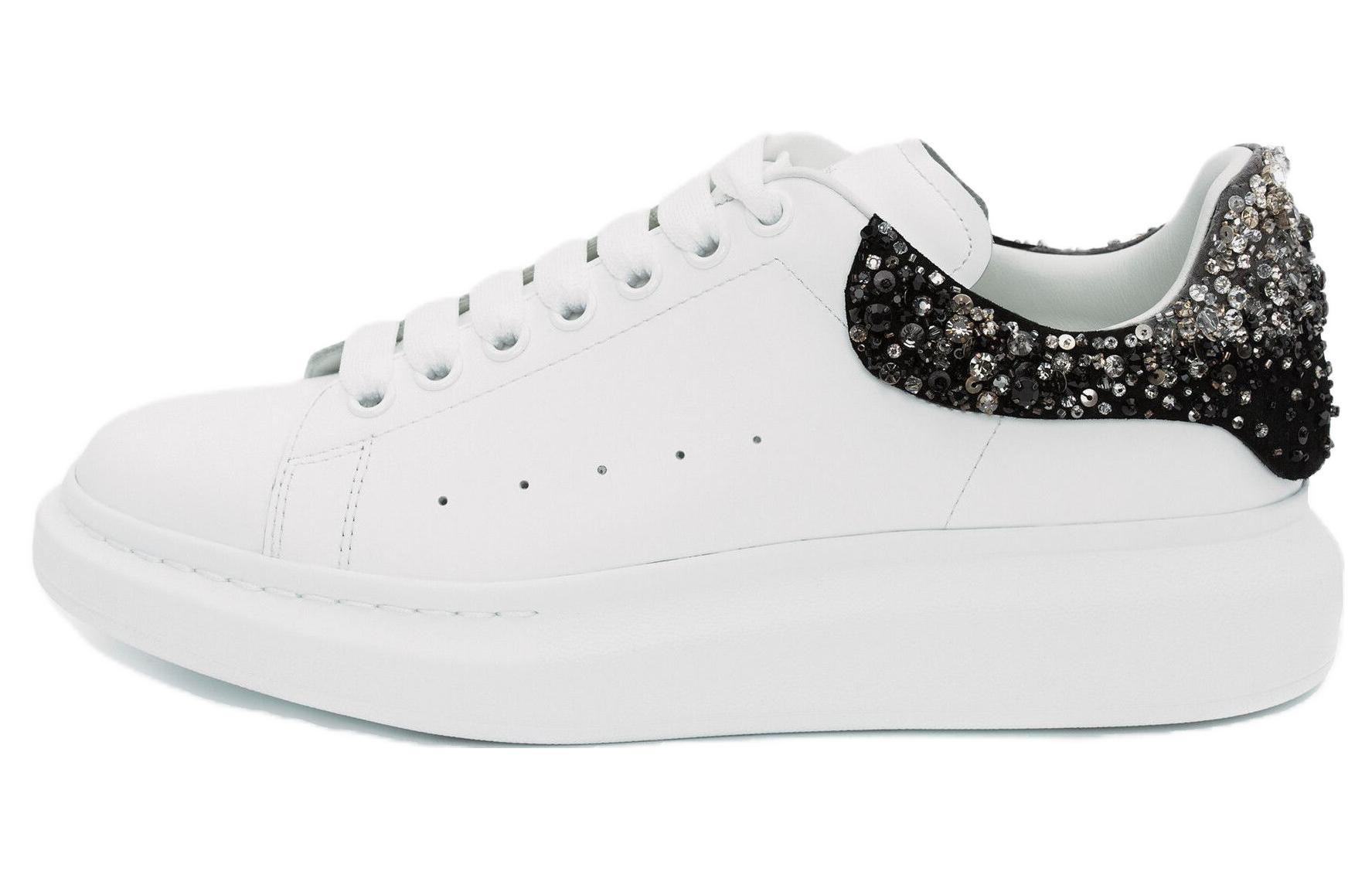 Мужские кеды Alexander McQueen Oversized (белые)