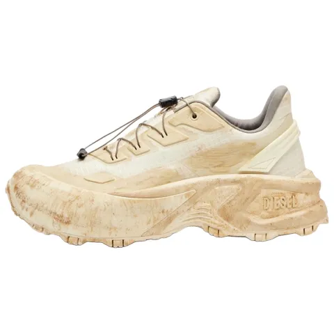 DIESEL D Cage Runner Low top Casual Shoes Men's Beige