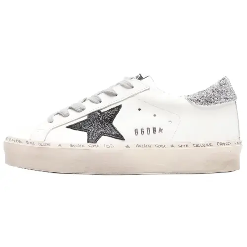 Golden Goose Hi Star Leather Sneakers