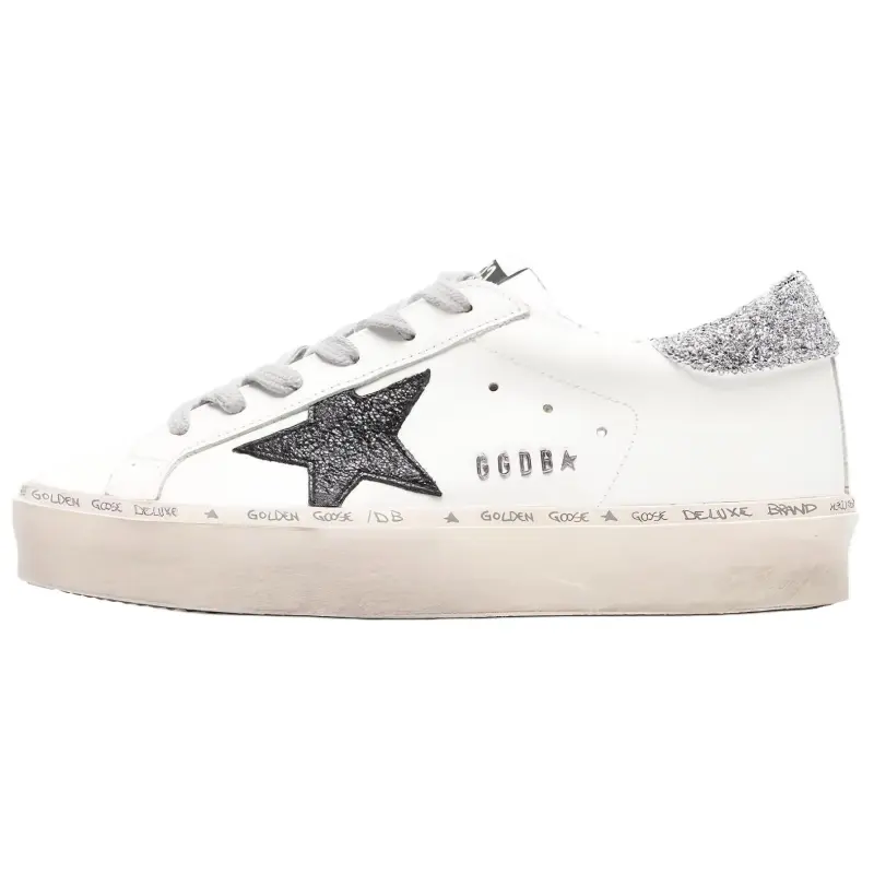 Golden Goose Hi Star Leather Sneakers