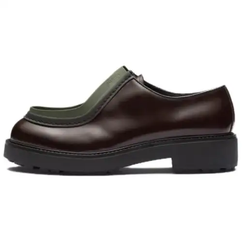 PRADA Diapason Leather Women's Casual Shoes Women's Black
