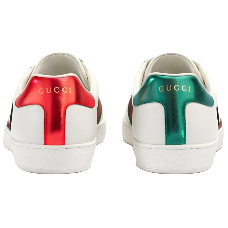 Мужские кеды Gucci Ace (белые) — фото 4