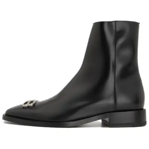 Balenciaga Rim Ankle Boots Men's Black