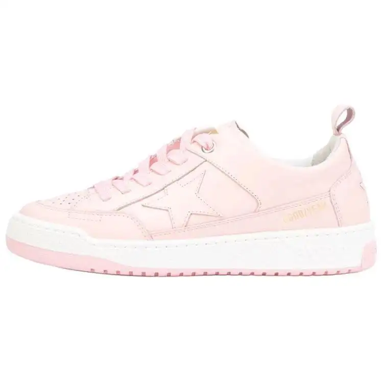 Golden Goose Yeah Low top Skateboard Shoes Women's Pink