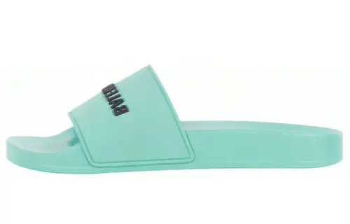 Balenciaga Pool Slide Mint Women's