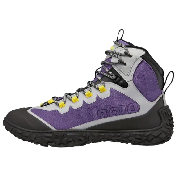 DIOR Diorizon Hiking Ankle Length Outdoor Boots Men's Purple