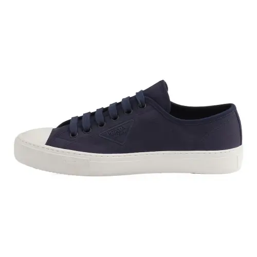 PRADA Logo-embossed Slip-on Loafers