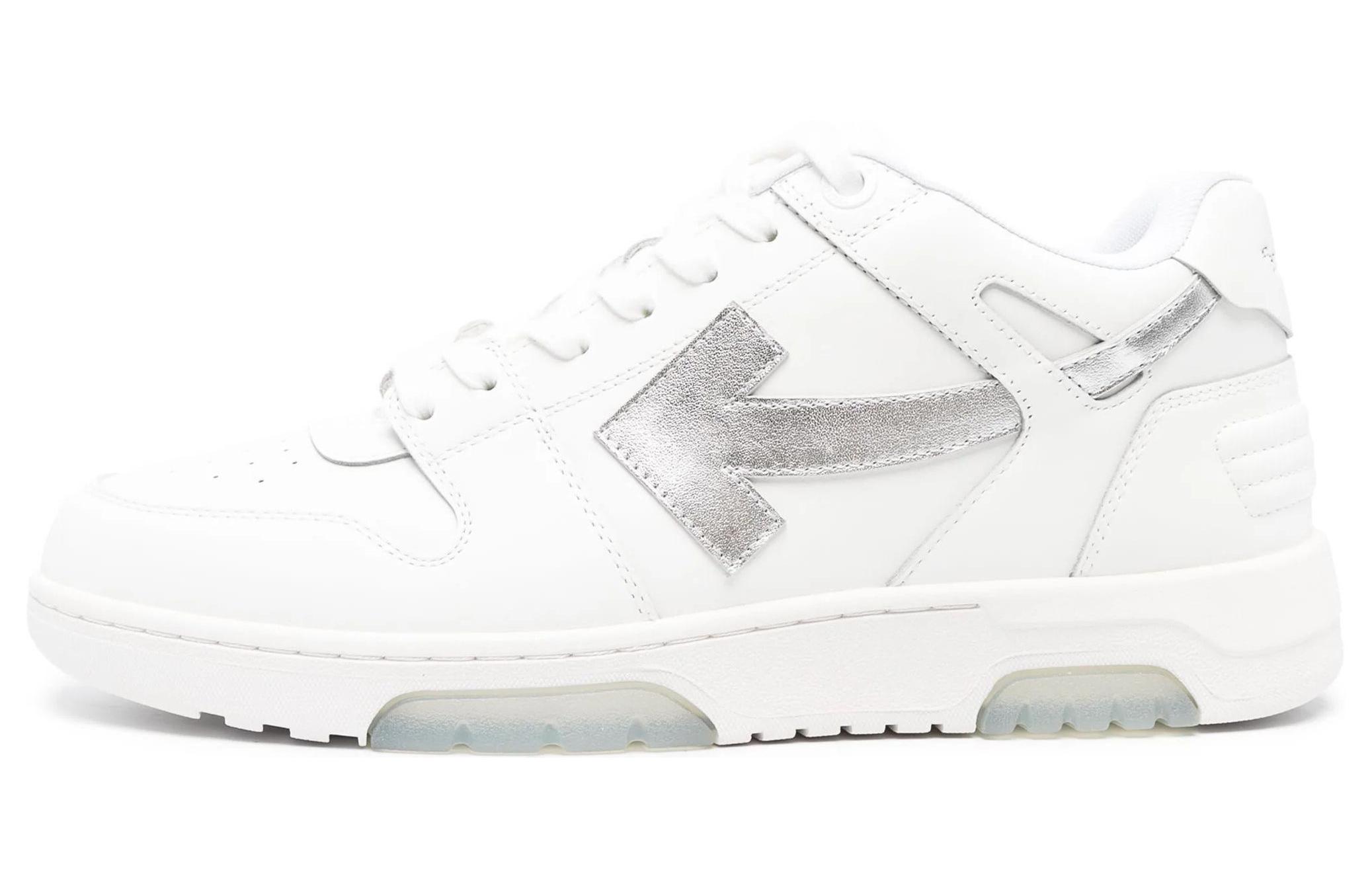 Мужские кеды OFF-WHITE Out Of Office OMIA189F23LEA0090172 (белые)
