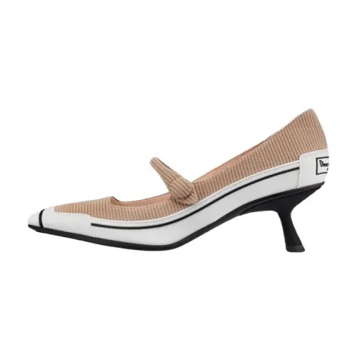 DIOR D Motion Slim Heel High Heels Women's Beige