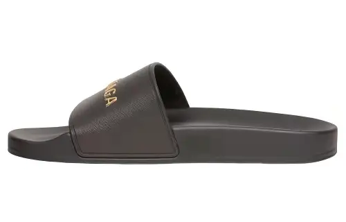Balenciaga Logo-lettering Pool Slides
