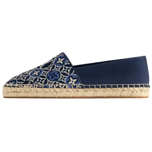 LOUIS VUITTON Helios Espadrilles Women's Marine Blue