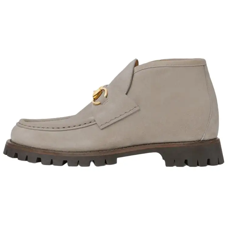 GUCCI Women's Horsebit Ankle Boot 'Light Beige' Women's