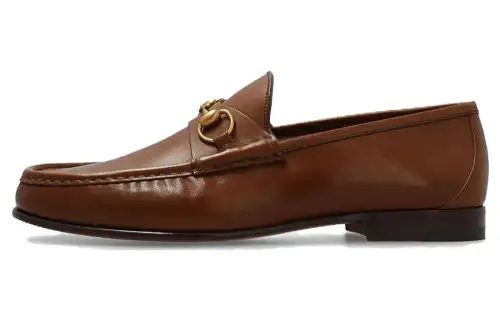 GUCCI Horsebit 1953 Leather Loafers