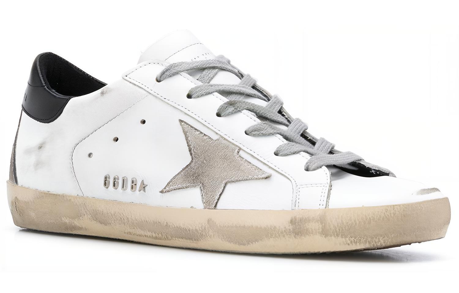 Женские кеды Golden Goose Super-Star (белые) — фото 3