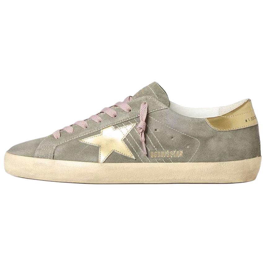 Мужские кеды Golden Goose Super-Star (серые)
