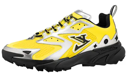 LOUIS VUITTON Lv Runner Tatic Sneakers 'Yellow Silver'