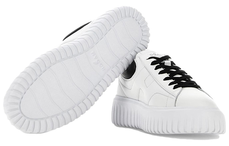 HOGAN H Stripes Lace Up Sneakers