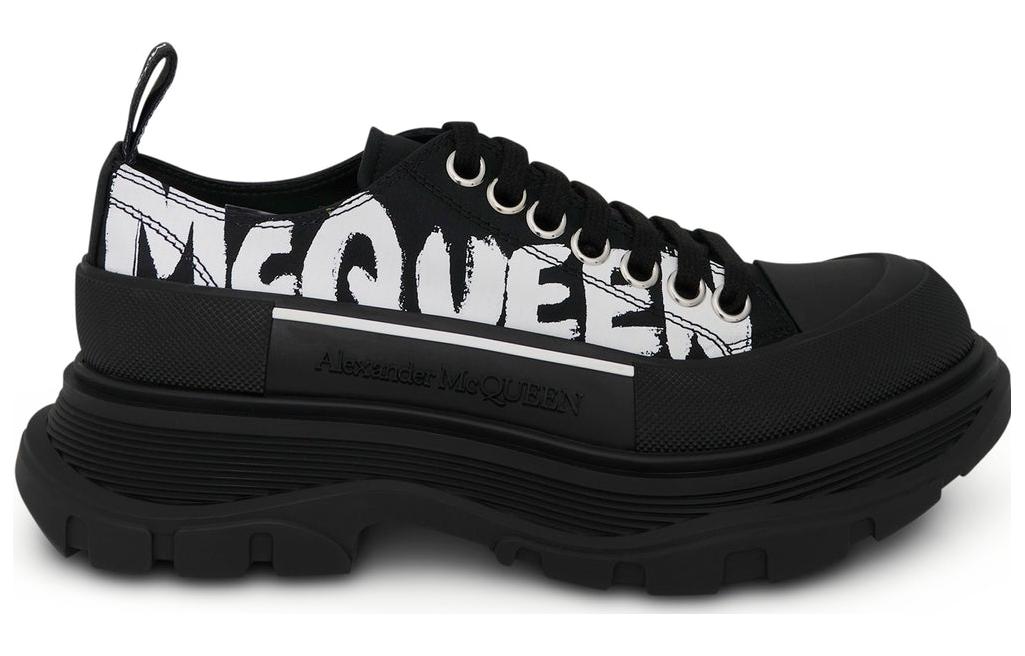 Женские ботинки Alexander McQueen Tread Slick (черные) — фото 2