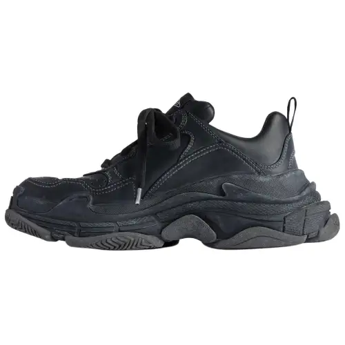 Balenciaga Triple S Sporty Lace Up Sneakers