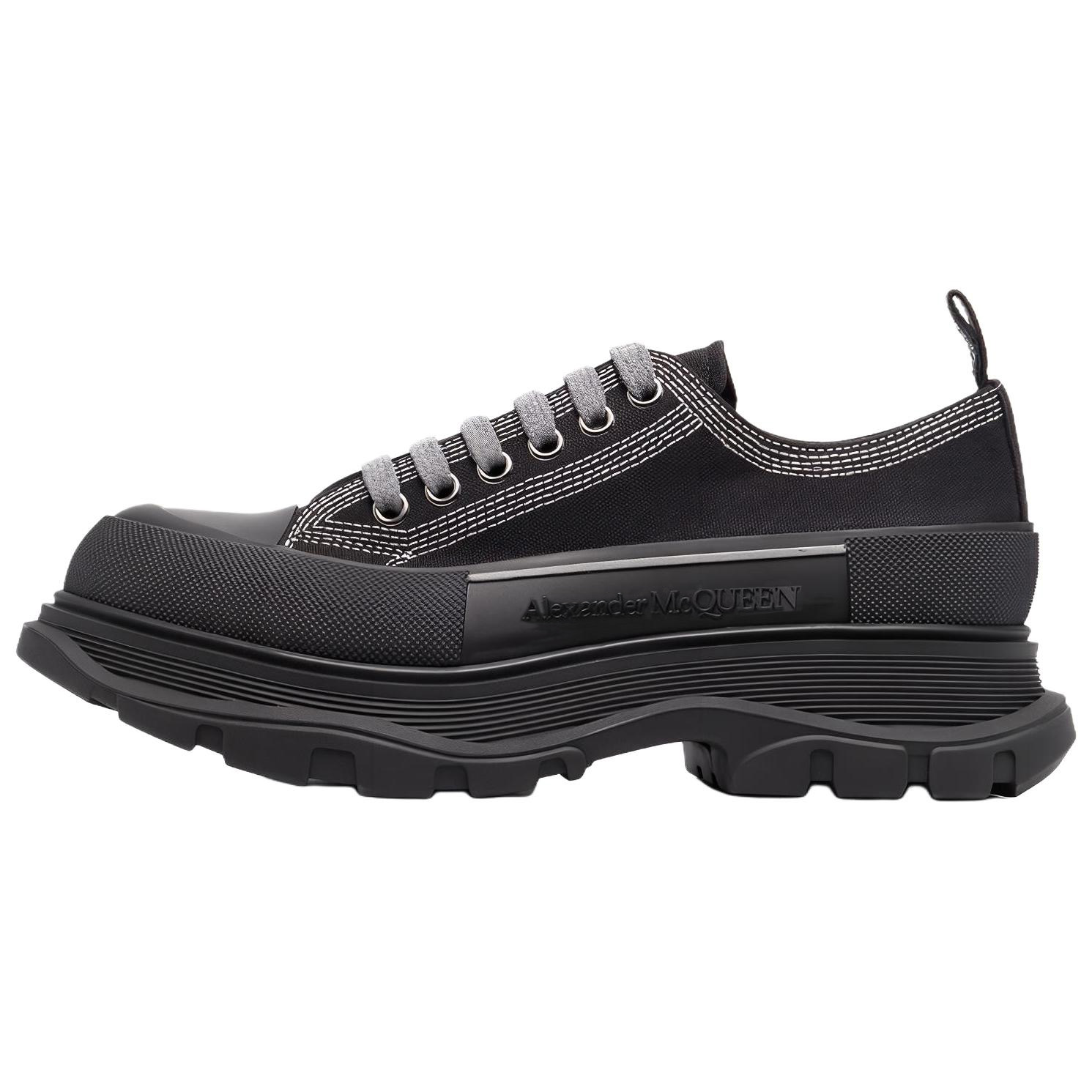 Мужские ботинки Alexander McQueen Tread Slick (черные)