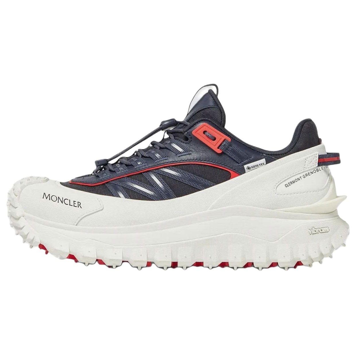 Мужские кроссовки Moncler Trailgrip (бело-синие)